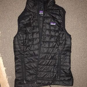 Black Womens/Femmes patagonia vest Size S